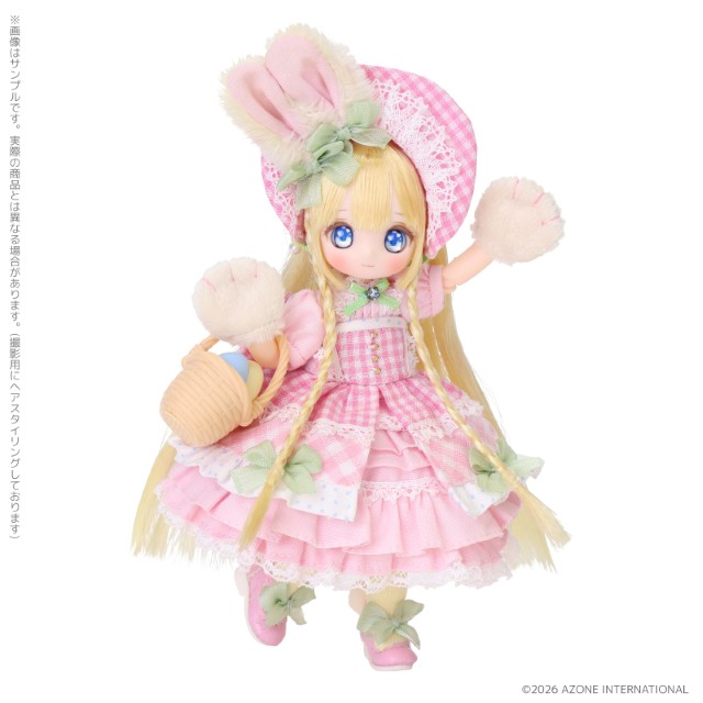 SugarCups Biscuitina Happy Easter Bunny, Doll Doll House 20th anniversary edition with Honey Lemonade hair and Sky Blue Soda eyes