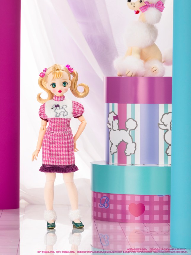 BonBons Cassis mini-dress edition, official styled photograph