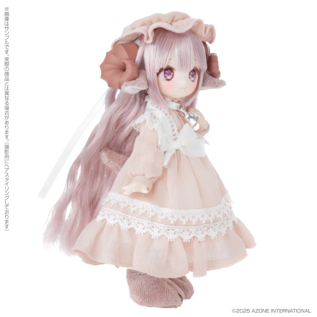 Nemu Wishing Lamby with pink hair and sheep horns, official second photograph