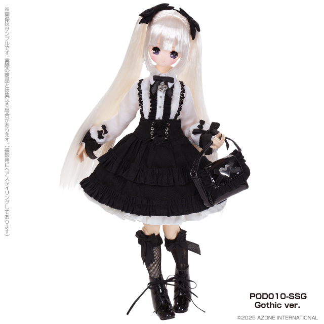 Sera (せら) - Gothic ver. - Azone product photograph, POD010-SSG