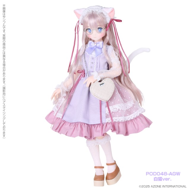 Sachiho (朝比奈 幸穂) - White Cat 白猫 - Azone product photograph, POD048-AGW