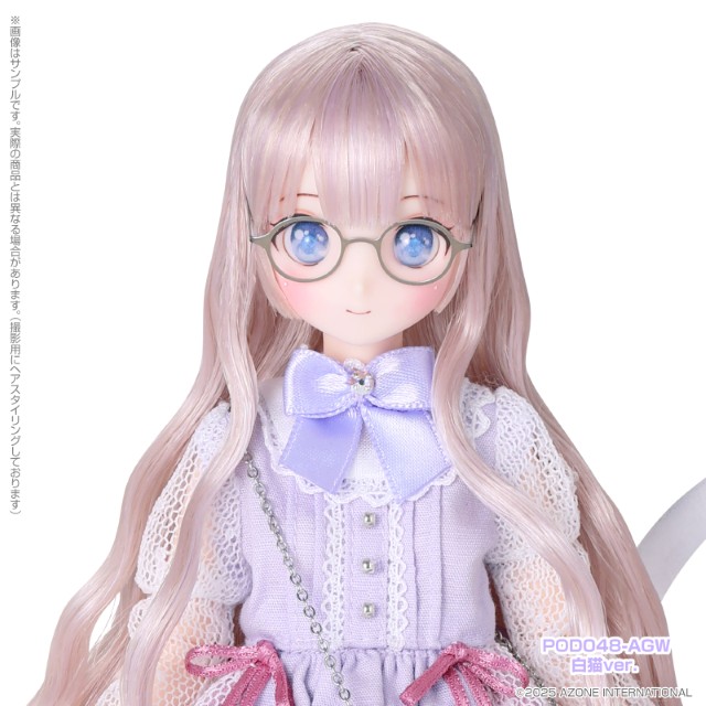 Sachiho (朝比奈 幸穂) - White Cat 白猫 - Azone product photograph, POD048-AGW