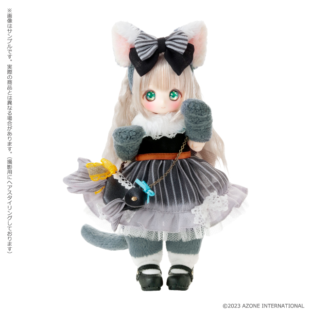 Candyruru's Silver Cat Adventure - A Goldfish Soda and a Retro Café - official Azone product photograph
